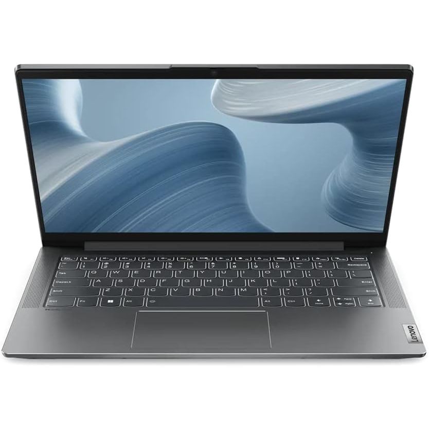 لاب توب لينوفو IdeaPad 5 15IAL7 ، معالج انتل كور i7-1255U 15.6 بوصة ، هارد 512 جيجا بايت ، رام 16 جيجا بايت ، كارت شاشة انفيديا جي فورس MX550 ،فري دوس - رمادي كلاود
