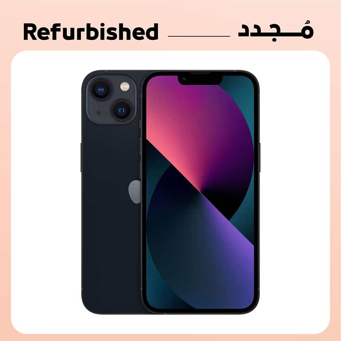 Apple iPhone 13 ,128 GB ,4 GB ,5G ,Single SIM - Midnight