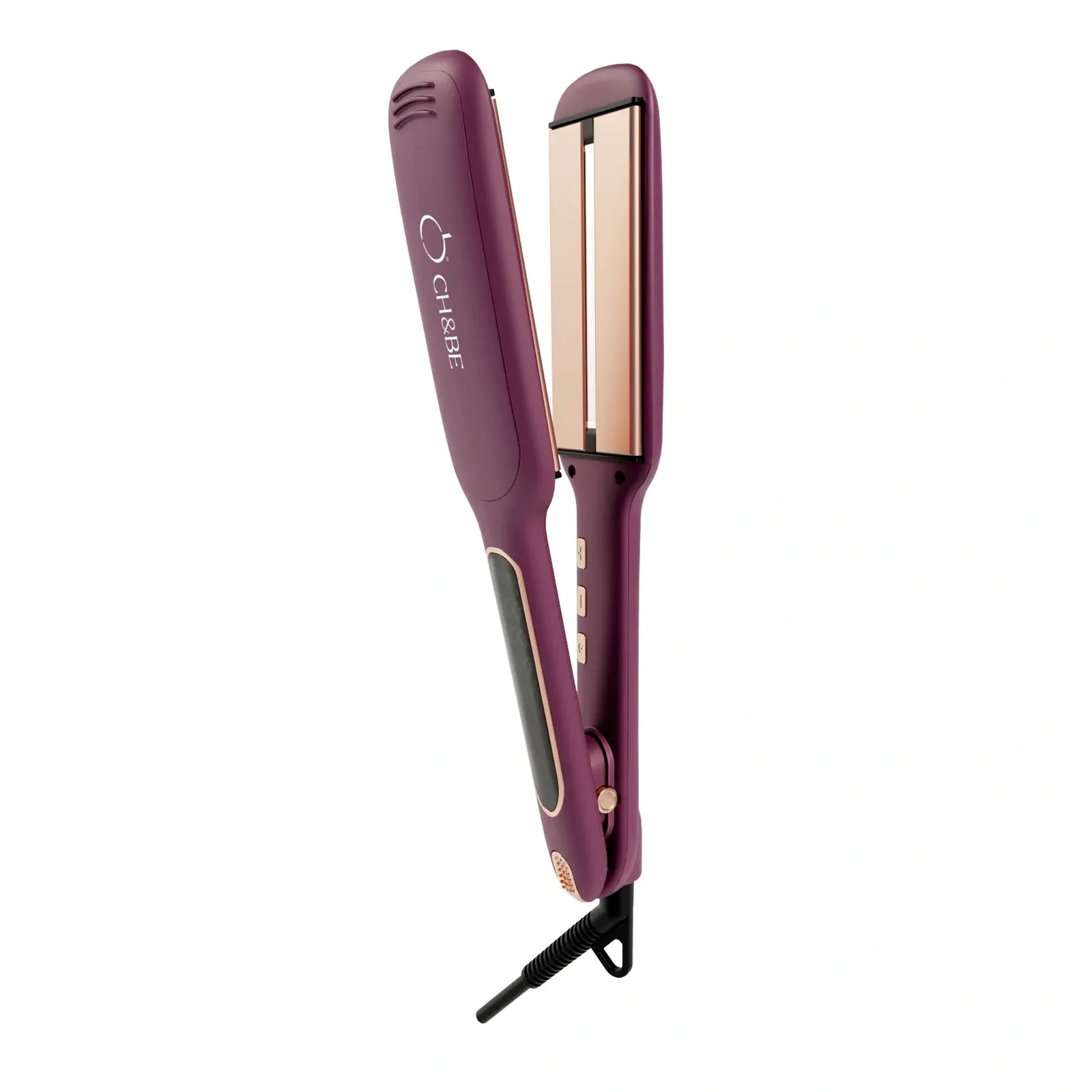 CH & BE Wide Hair Straightener 230 Celsius , Violet - CBS04