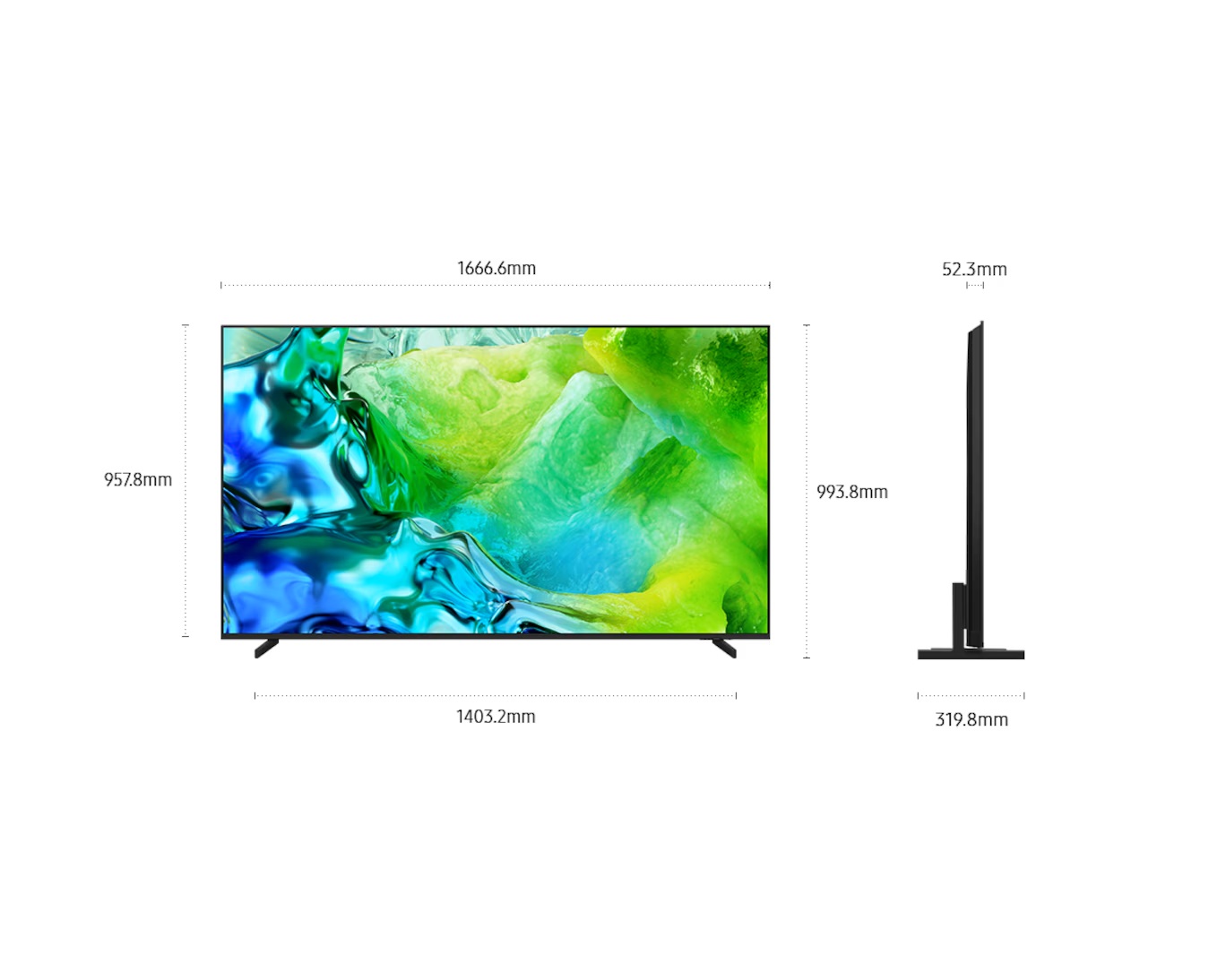 Samsung 75 Inch Smart TV , 4K UHD Neo QLED Built-In Receiver