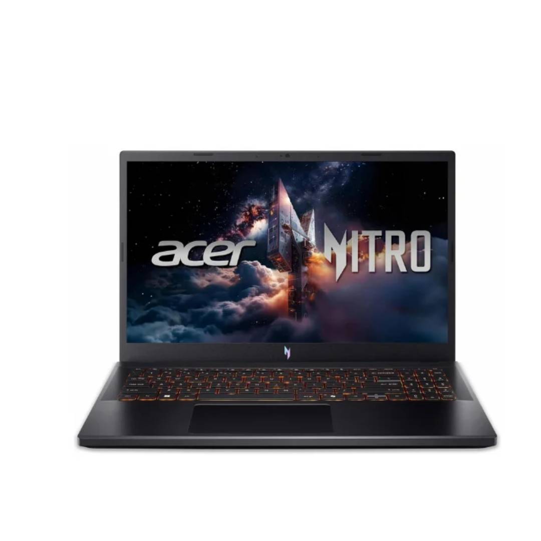 لاب توب جيمنج ايسر نيترو V 15 - ANV15-52-9703 ، معالج انتل كور i9-13900H 15.6 بوصة ، هارد 512 جيجا بايت SSD ، رام 16 جيجا بايت ، كارت شاشة انفيديا جي فورس RTX 5060 ،ويندوز 11 - اسود