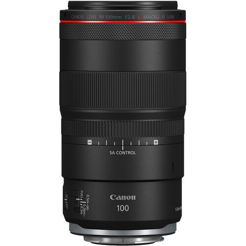 Canon Camera Lens , 100 mm for Canon RF Cameras , Black - ICS-241