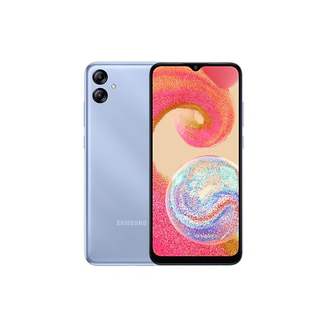 سامسونج جالكسي A04e ، سعة 64 جيجا بايت ، رام 3 جيجا بايت ، شبكة 4G LTE ، شريحتين - ازرق فاتح