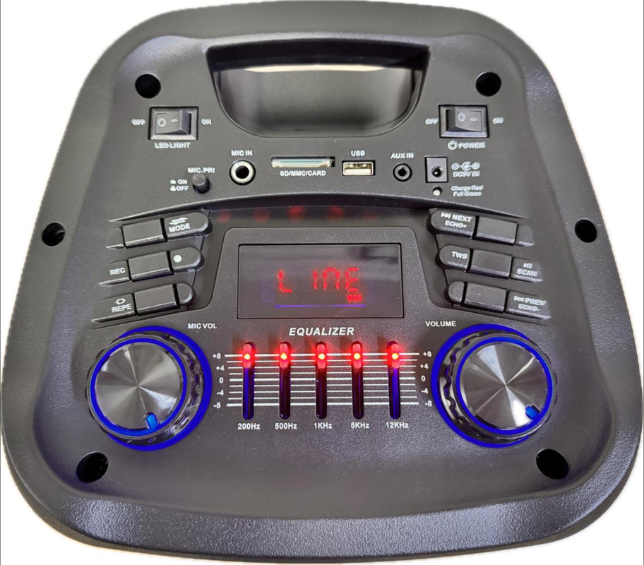 مكبر صوت بلوتوث محمول بلاتنيوم ، اسود - AH-10600
