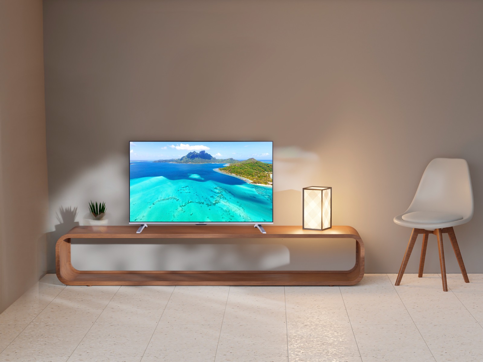 شاشة تلفزيون سمارت تورنيدو ، مقاس 50 بوصة ، ليد ، دقة 4K UHD ، بريسيفر داخلي - 50UA1400E