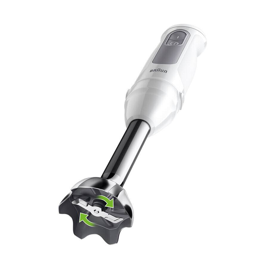 Braun MultiQuick 5 Hand Blender with Attachments 1000 Watt White - MQ 50236 M
