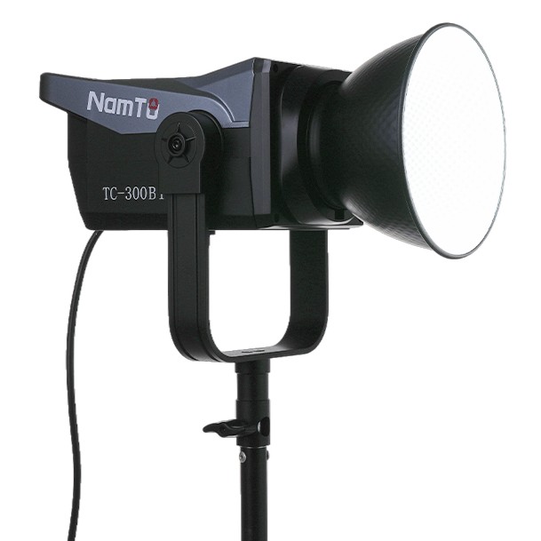 مصباح تصوير فيديو LED محمول نام تو TC-300Bi ،رمادي