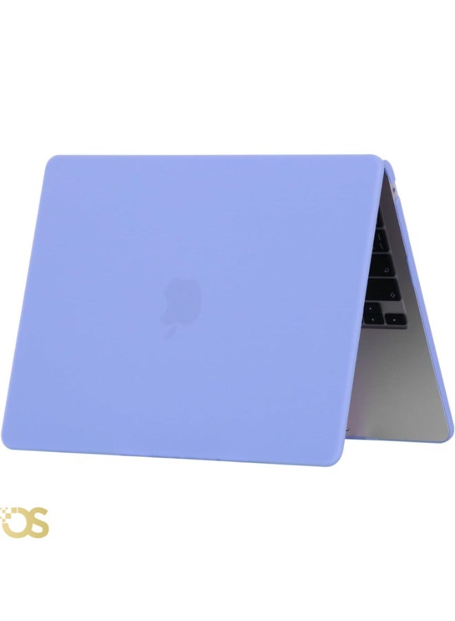 Generic Matte Hard Shell Case with Screen Protector for MacBook Air 13.3-inch (models A1932, A2179, A2337) , Serenity Blue