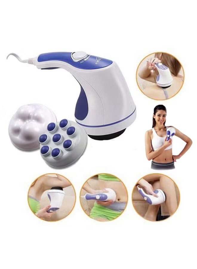 Toshionics Electric Full Body Slimming Massager , White Purple - 110222-1-17.5