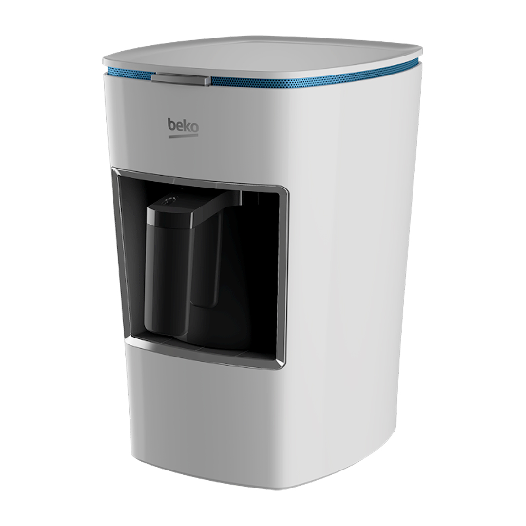 Beko Turkish Coffee Maker 3 Cups 670 Watt White - BKK 2300 W
