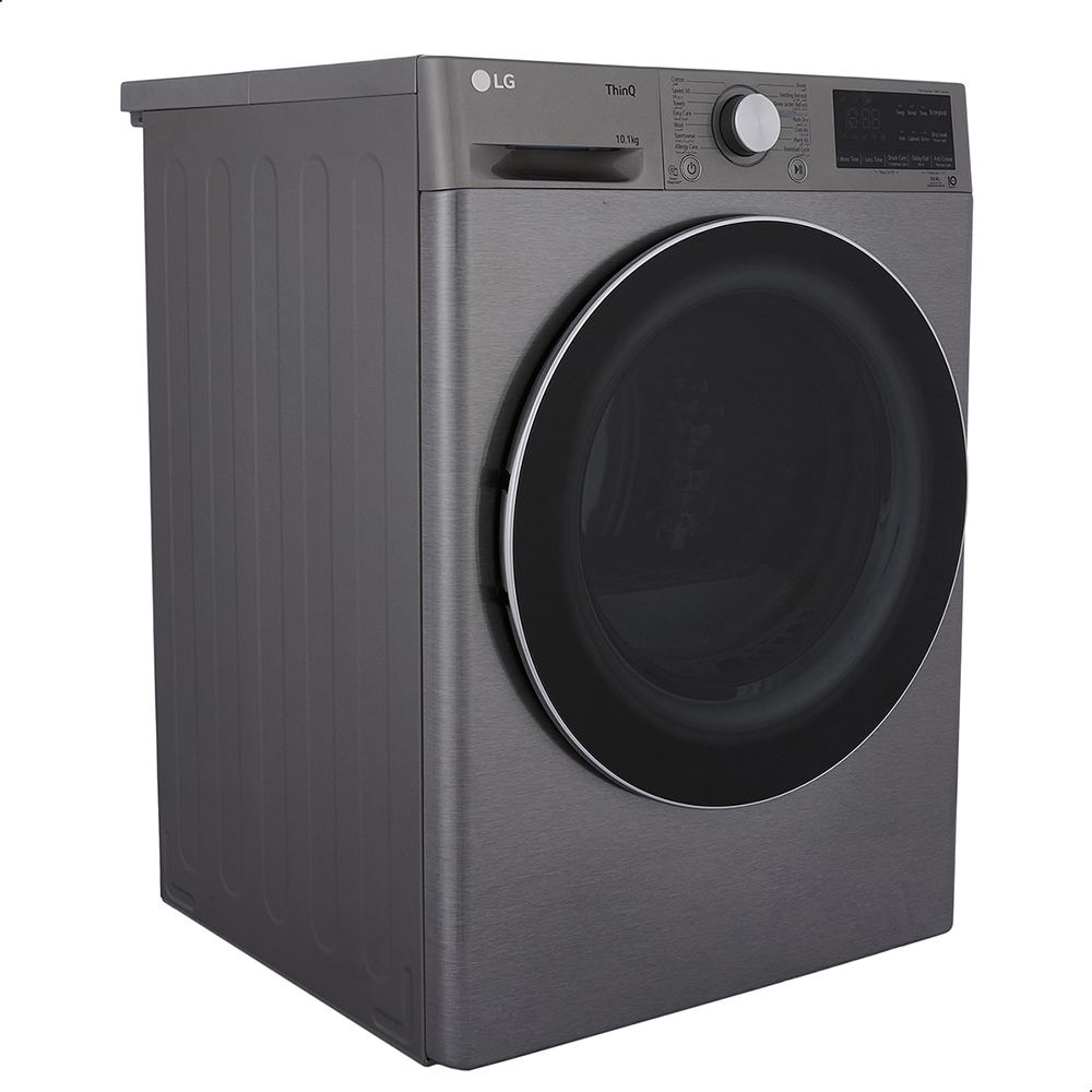 مجفف ملابس ال جي ، سعة 10.1 لتر ، بلاتنيوم - RH10V9PV2W