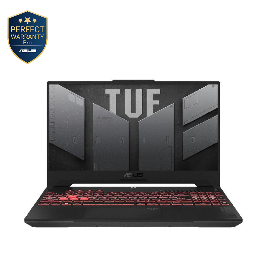 لاب توب اسوس TUF A15 - FA507NUR-LP007W ، معالج ايه ام دي رايزن 7 7435HS 15.6 بوصة ، هارد 512 جيجا بايت ، رام 16 جيجا بايت ، كارت شاشة انفيديا جي فورس RTX 4050 ،ويندوز 11 - رمادي