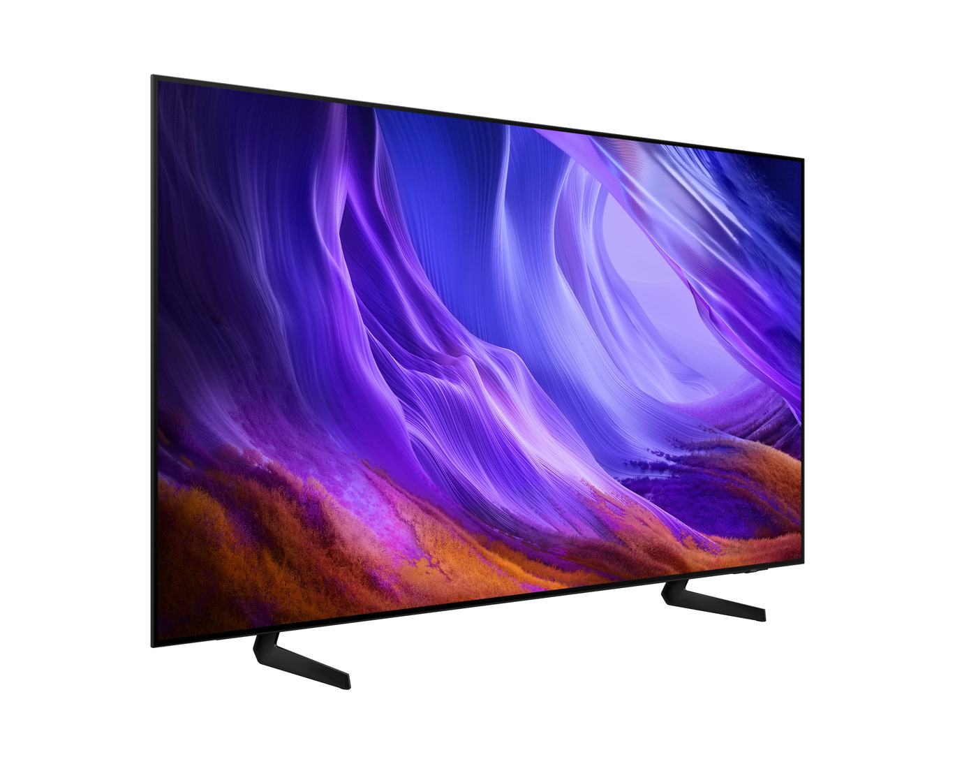 شاشة تلفزيون سمارت سامسونج ، مقاس 77 بوصة ، OLED ، دقة 4K UHD ، بريسيفر داخلي - QA77S85HAEXEG