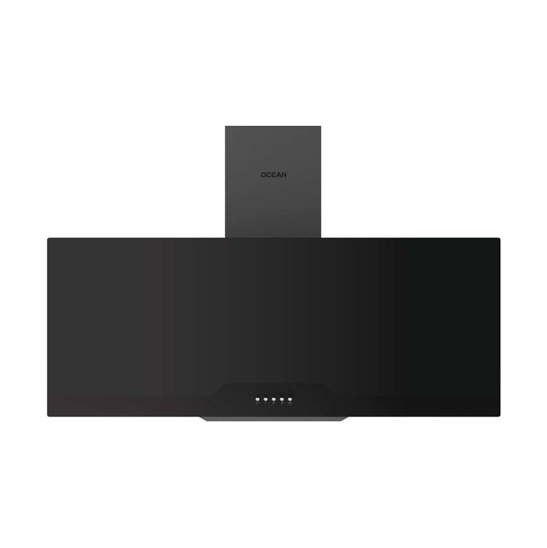 Ocean Built-In Decorative Hood , 90 Centimeter , Black Glass - ODCHR 94 BG CF