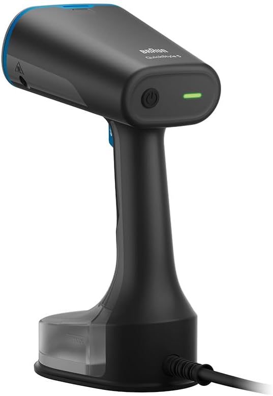 مكواة محمولة براون QuickStyle 5 ، قدرة 1200 وات ، 150 مل ، اسود وازرق - GS5031BL