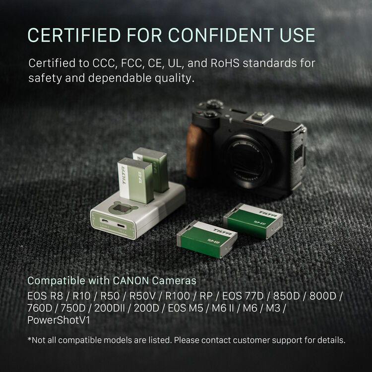 Tilta USB - C Camera Battery ,Forest Green - TLP-E17-FG