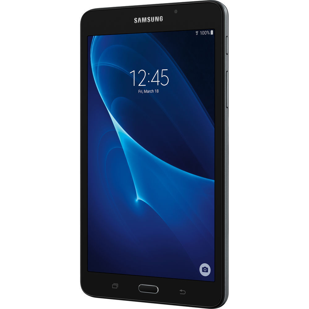 تابلت سامسونج جالكسي A T285 2016 ، شاشة 7 بوصة ، رام 1 جيجا بايت ، شبكة4G LTE ،شريحة واحدة - اسود