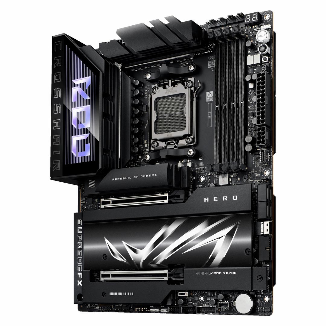 Asus ROG Crosshair X870E Hero Motherboard , AMD ATX Black