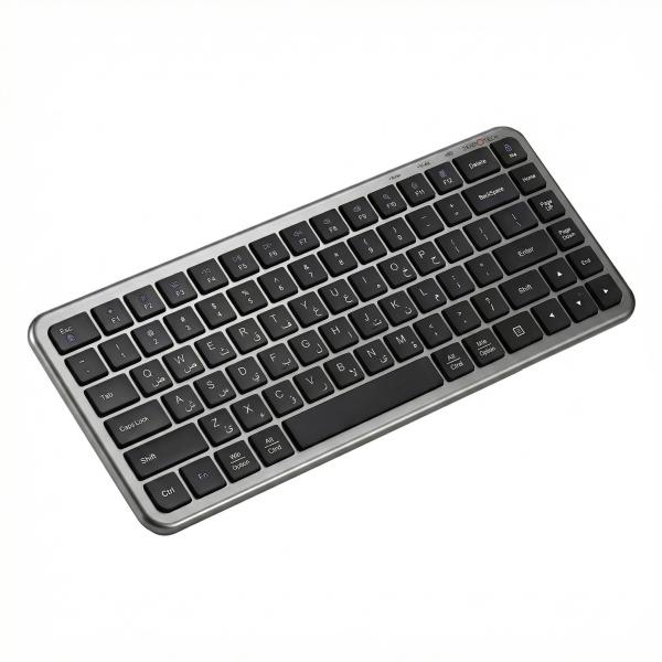 ZeroTech Business Wireless Keyboard , Metal Black - ZPCK-WLAAAG