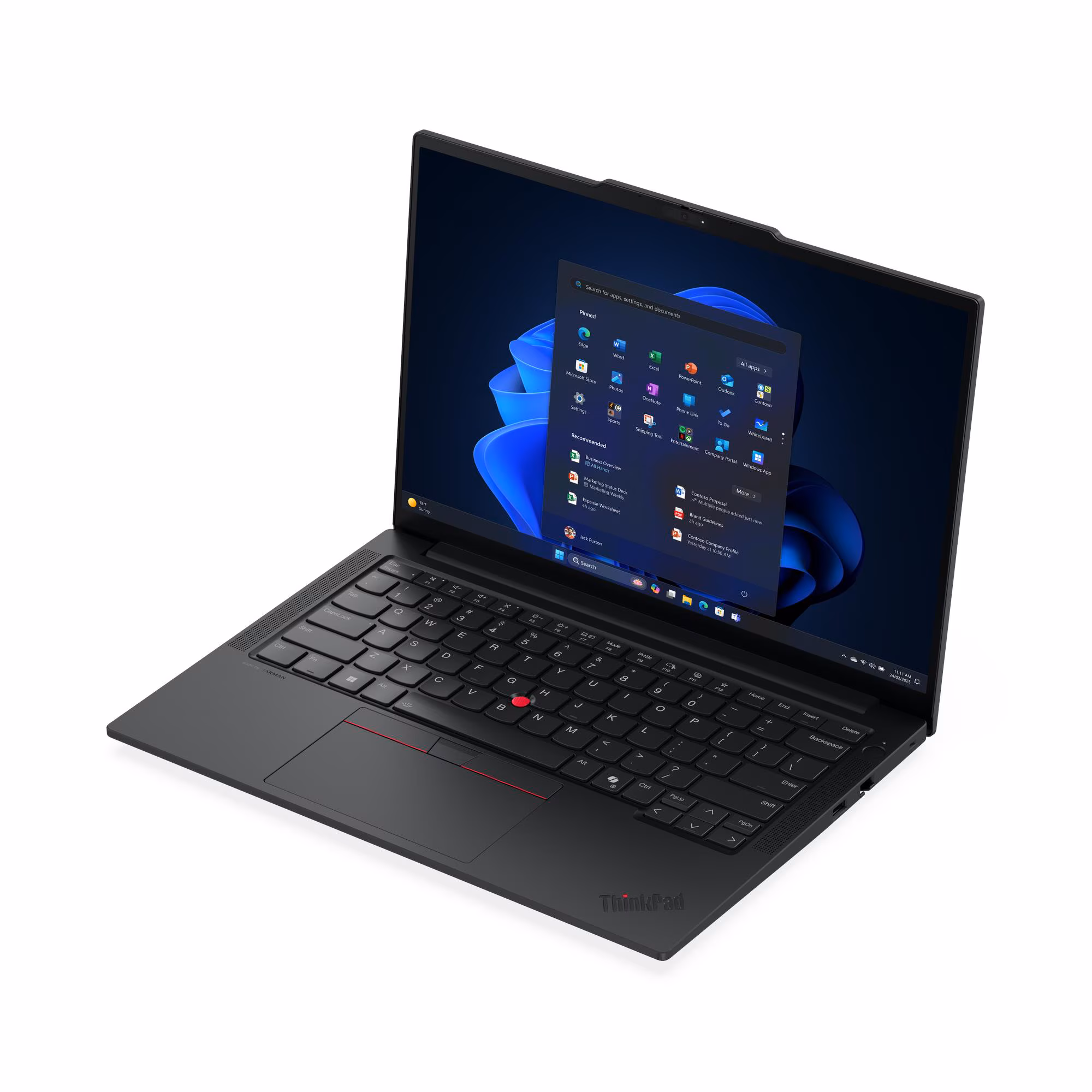 لاب توب لينوفو ثينك باد E14 Gen 7 ، معالج انتل كور الترا 5 225U 14 بوصة ، هارد 512 جيجا بايت SSD ، رام 8 جيجا بايت ، كارت شاشة انتل جرافيكس مدمج ،فري دوس - اسود