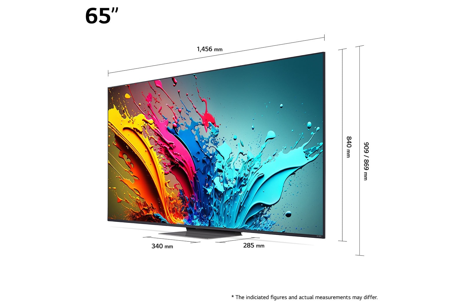 LG 65 Inch Smart TV , 4K UHD Mini LED Built-In Receiver
