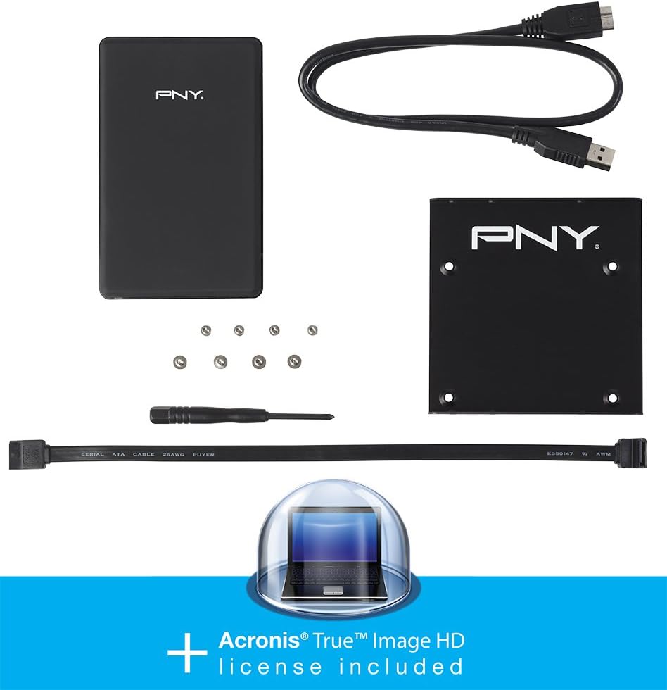 بي ان واي طقم ملحقات هارد SSD أو HDD ,اسود - 6782415