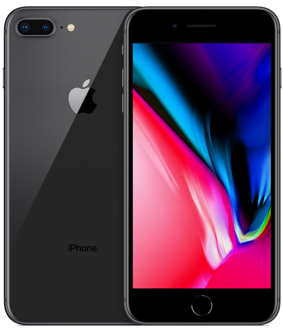 Apple iPhone 8 Plus , 128 GB , 3 GB , 4G LTE , Single SIM - Space Grey