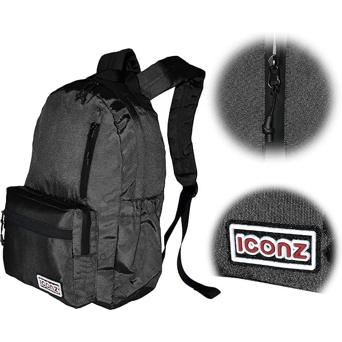 Iconz Miami Laptop Backpack for 13 Inch Laptop , Black