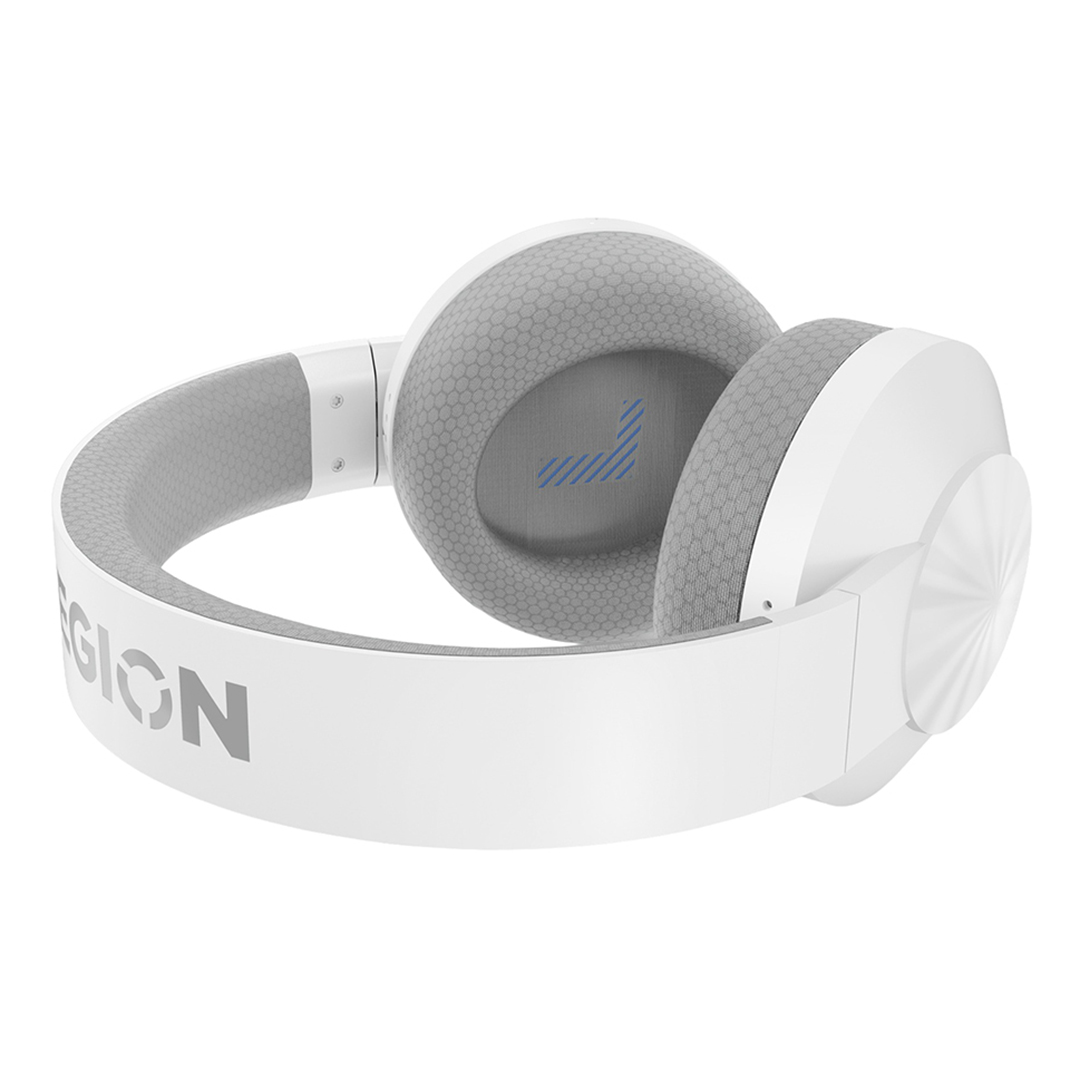 Lenovo Legion H600 Wired and Wireless Gaming Headset with Microphone , White Grey