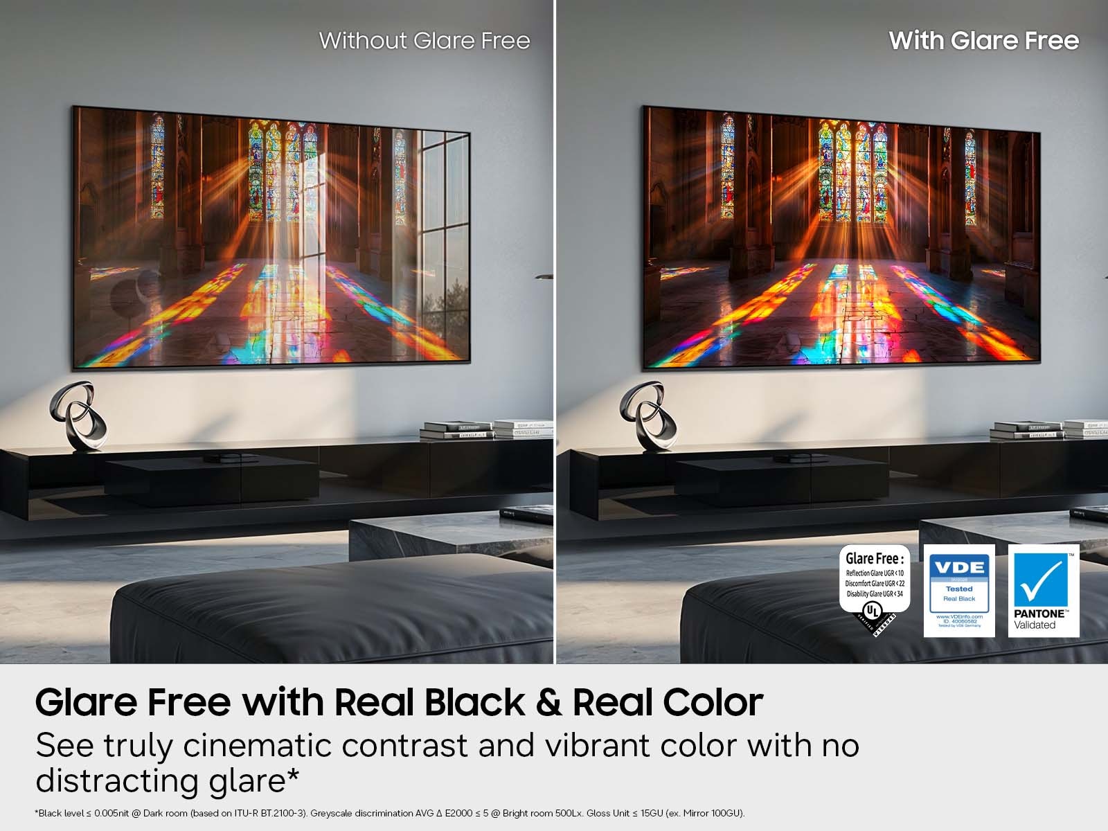 Samsung 83 Inch Smart TV , 4K UHD OLED Built-In Receiver - QN83S90HAEXZA