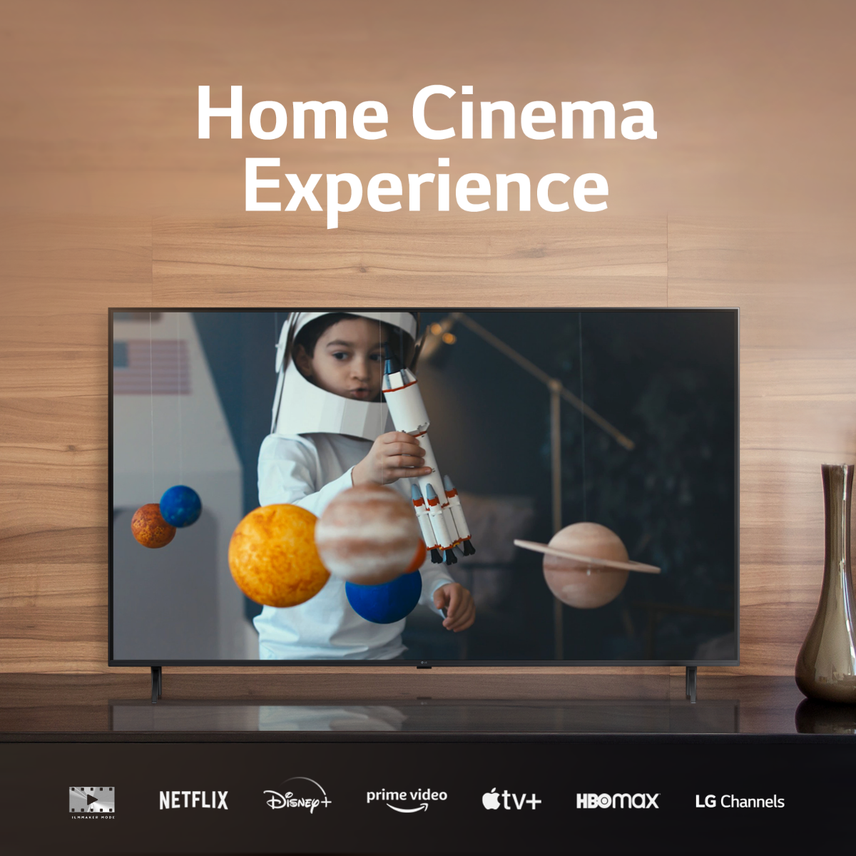 شاشة تلفزيون سمارت ال جي ، مقاس 65 بوصة ، ليد ، دقة 4K UHD ، بريسيفر داخلي