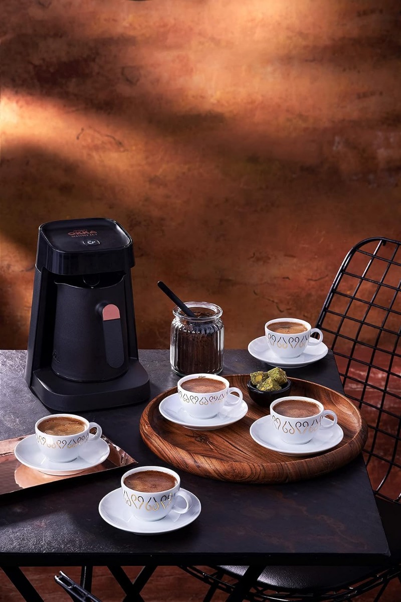 Arzum Okka Minio JET Turkish Coffee Maker , 5 cups 5 Cups 400 Watt Copper - OK0013