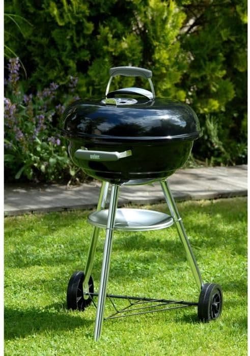 Weber Compact Kettle Charcoal Grill Black - 1221004