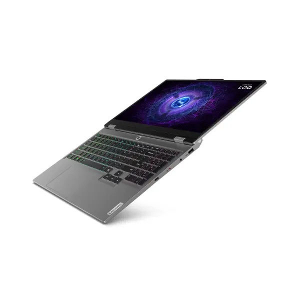 Lenovo LOQ 15IRX9 Gaming Laptop ,Intel Core i5-13450HX 15.6 Inch ,512 GB SSD ,24 GB ,NVIDIA GeForce RTX 3050 ,FreeDos - Luna Grey
