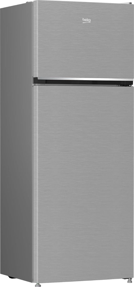 Beko Defrost Top Freezer Refrigerator , 465 Liter , Silver - RDSG550M20SEG