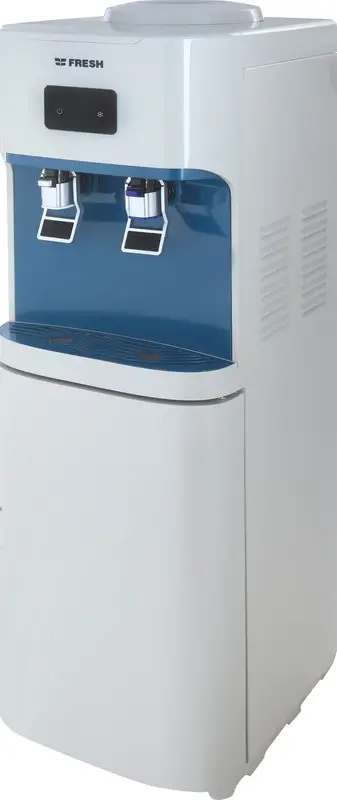 Fresh Warm and Cold Top Loading Water Dispenser , Digital Display , 2 Tabs Light Grey - FW17VFEG
