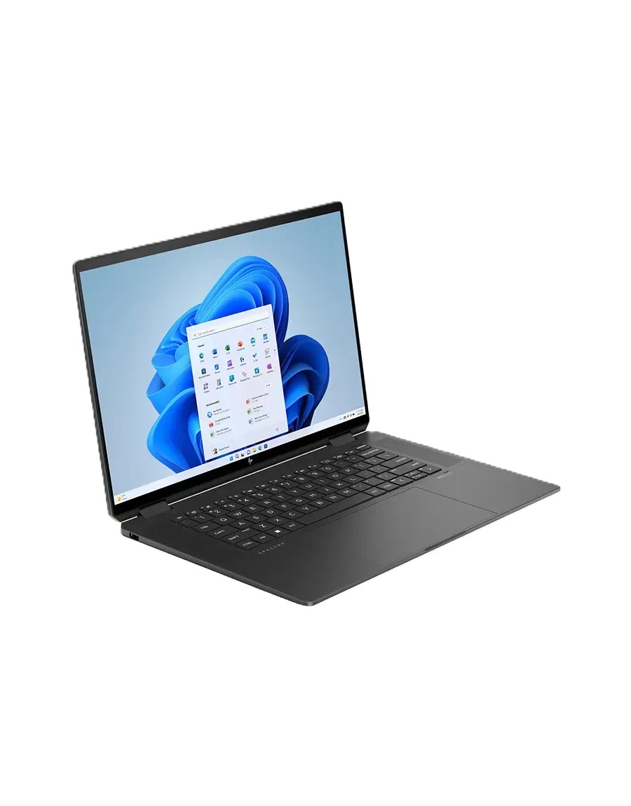 لاب توب 2 في 1 اتش بي سبكترا x360 - 16-aa0013dx ، معالج انتل الترا 7 155H 16 بوصة ، هارد 1 تيرا بايت SSD ، رام 16 جيجا بايت ، كارت شاشة انتل Arc جرافيكس ،ويندوز 11 - اسود نايت فول
