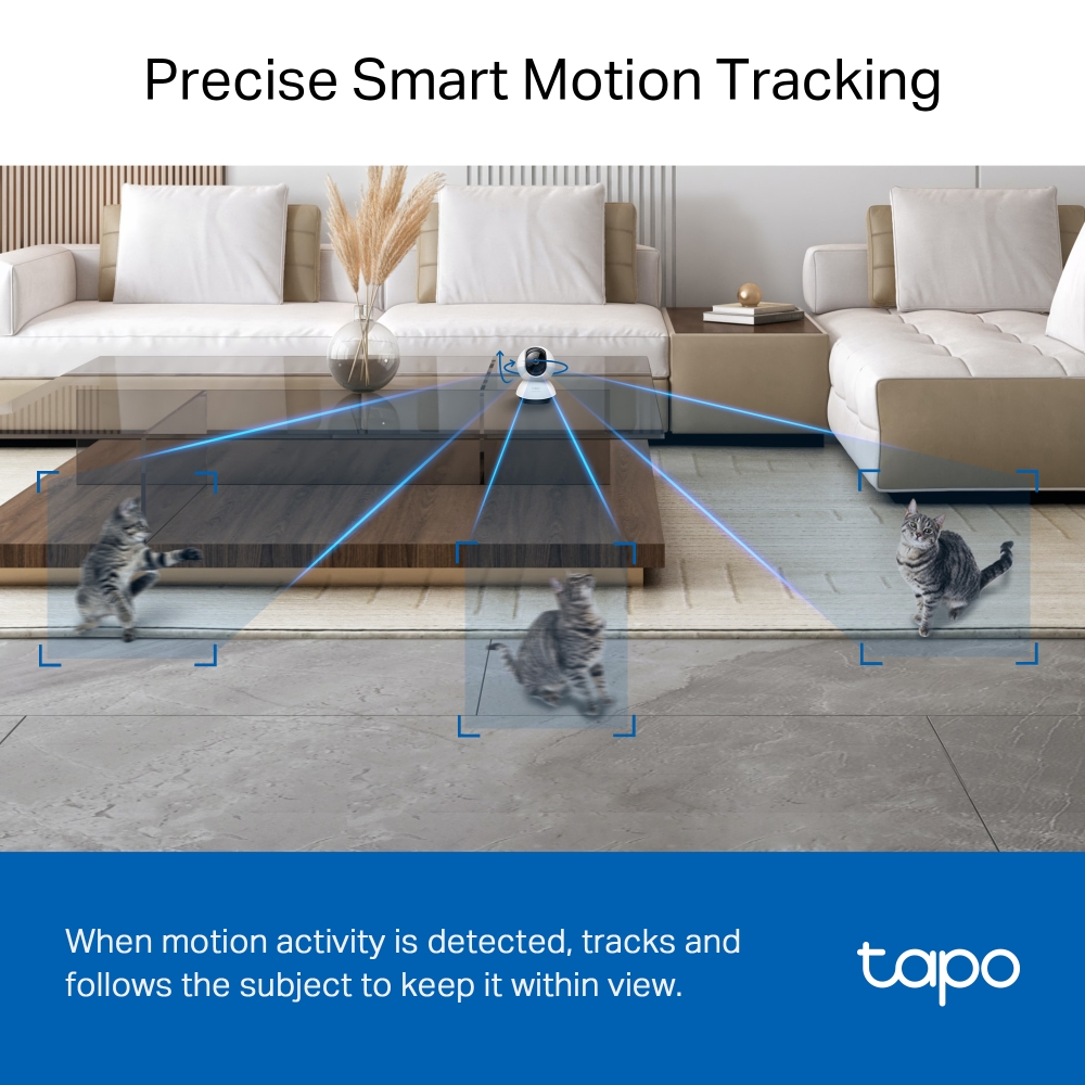 Tp-Link Tapo C220 Indoor Camera , 4 megapixels , White