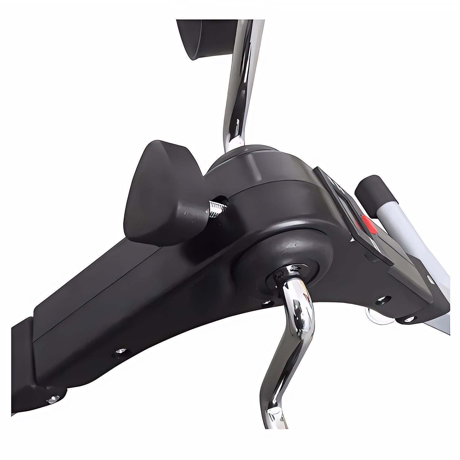 Shark Fit Foldable Floor Pedal Exerciser , 100 Kilogram Black Silver - shark103