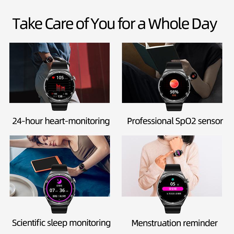 Qcy Watch GT2 Smart Watch , 1.43 Inch Black