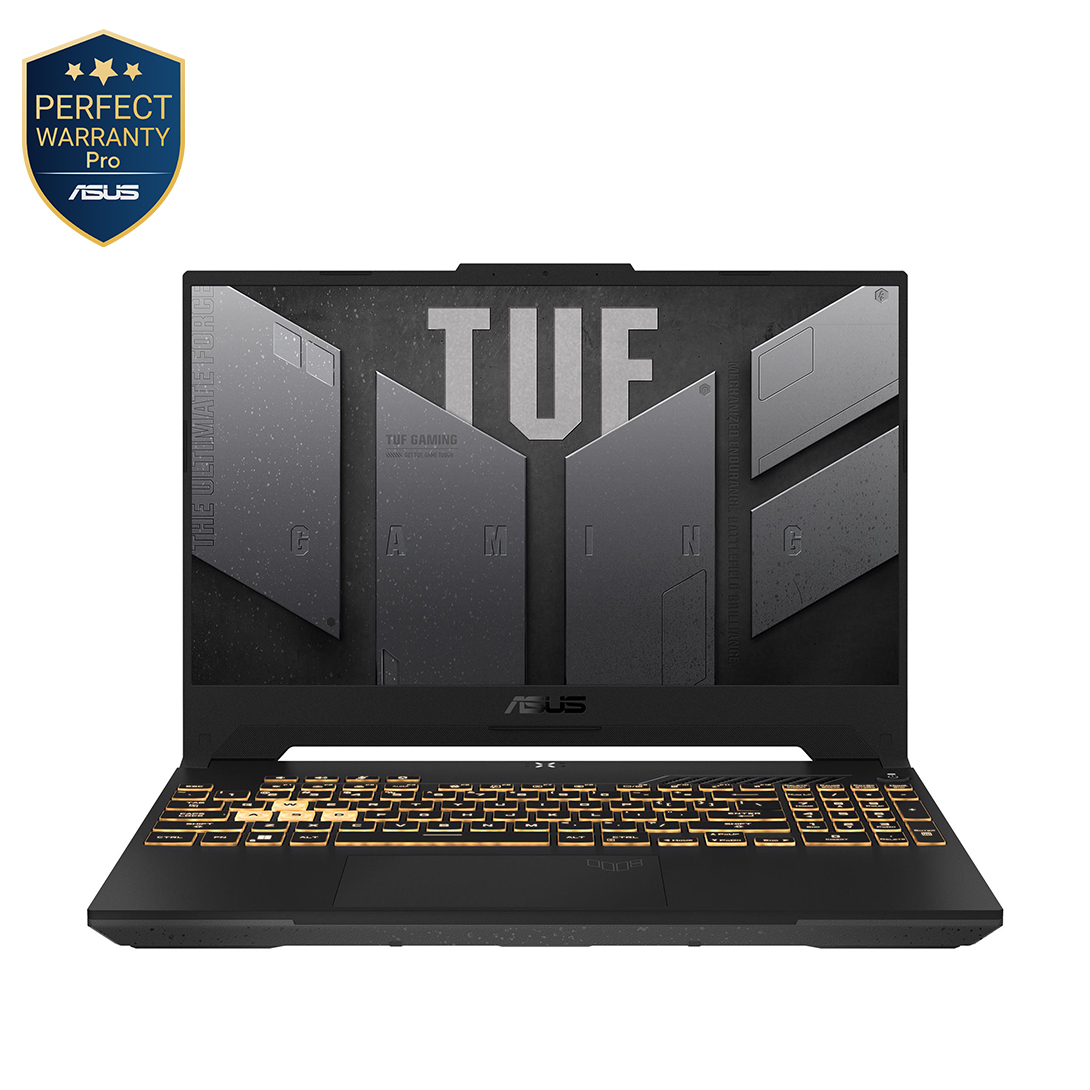 لاب توب اسوس TUF جيمنج F15 FX507ZC 2022 ، معالج انتل كور i5-12500H 15.6 بوصة ، هارد 512 جيجا بايت SSD ، رام 8 جيجا بايت ، كارت شاشة انفيديا جي فورس RTX 3050 ،ويندوز 11 - رمادي ميتشا