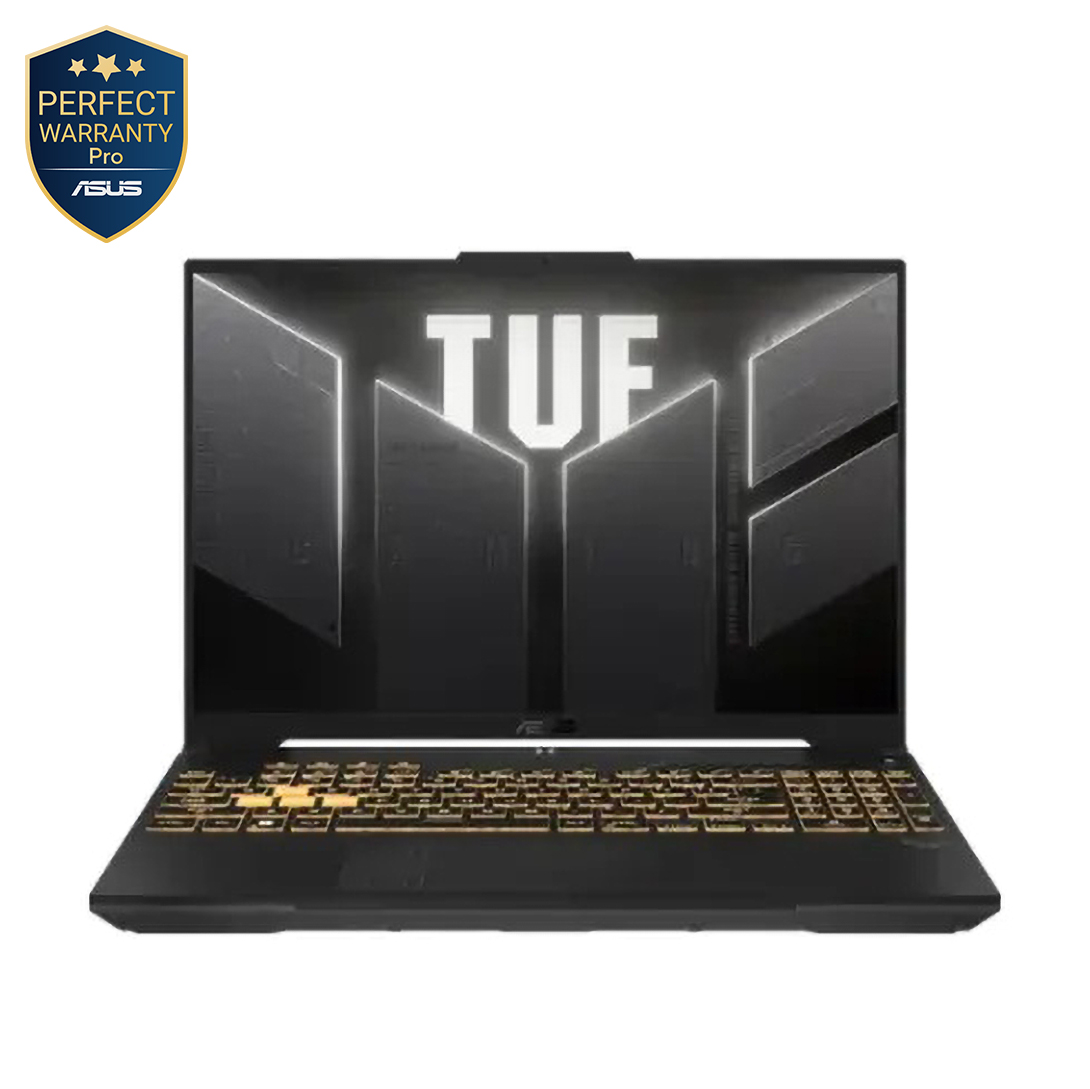 لاب توب اسوس تاف جيمنج F16 - FX607VU-RL165W ، معالج انتل كور 5 210H 16 بوصة ، هارد 512 جيجا بايت SSD ، رام 16 جيجا بايت ، كارت شاشة انفيديا جي فورس RTX 4050 ،ويندوز 11 - رمادي ميتشا