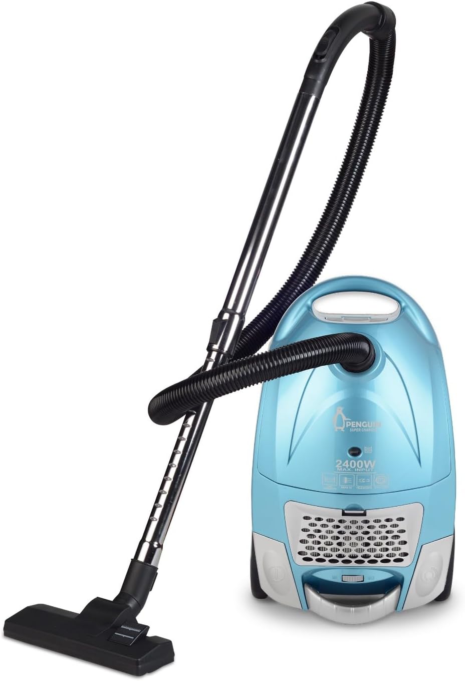 Penguin Super Charged Bagged Canister Vacuum Cleaner Baby Blue - PV-2400