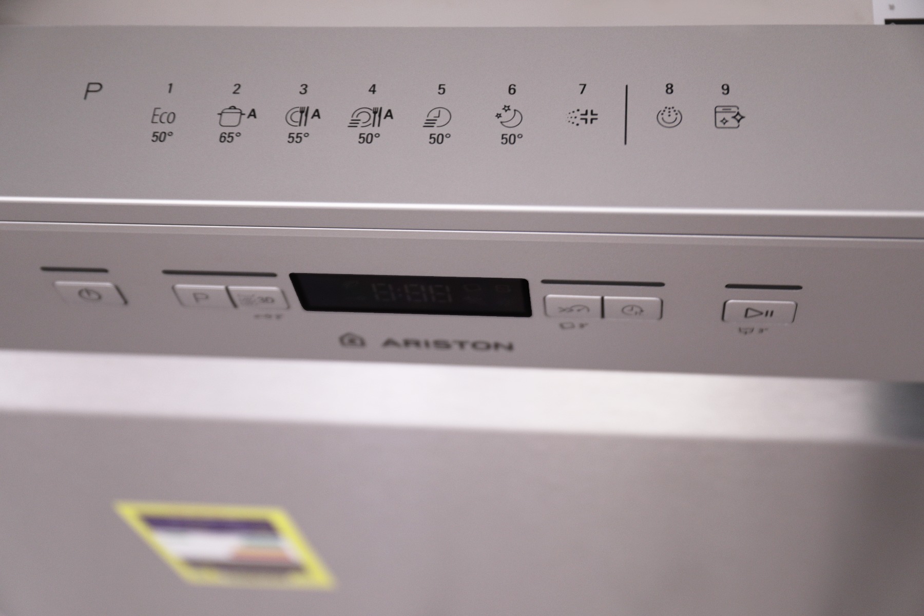 غسالة اطباق اريستون ، سعة 14فرد ، فضي - LFO 3C23 WF X