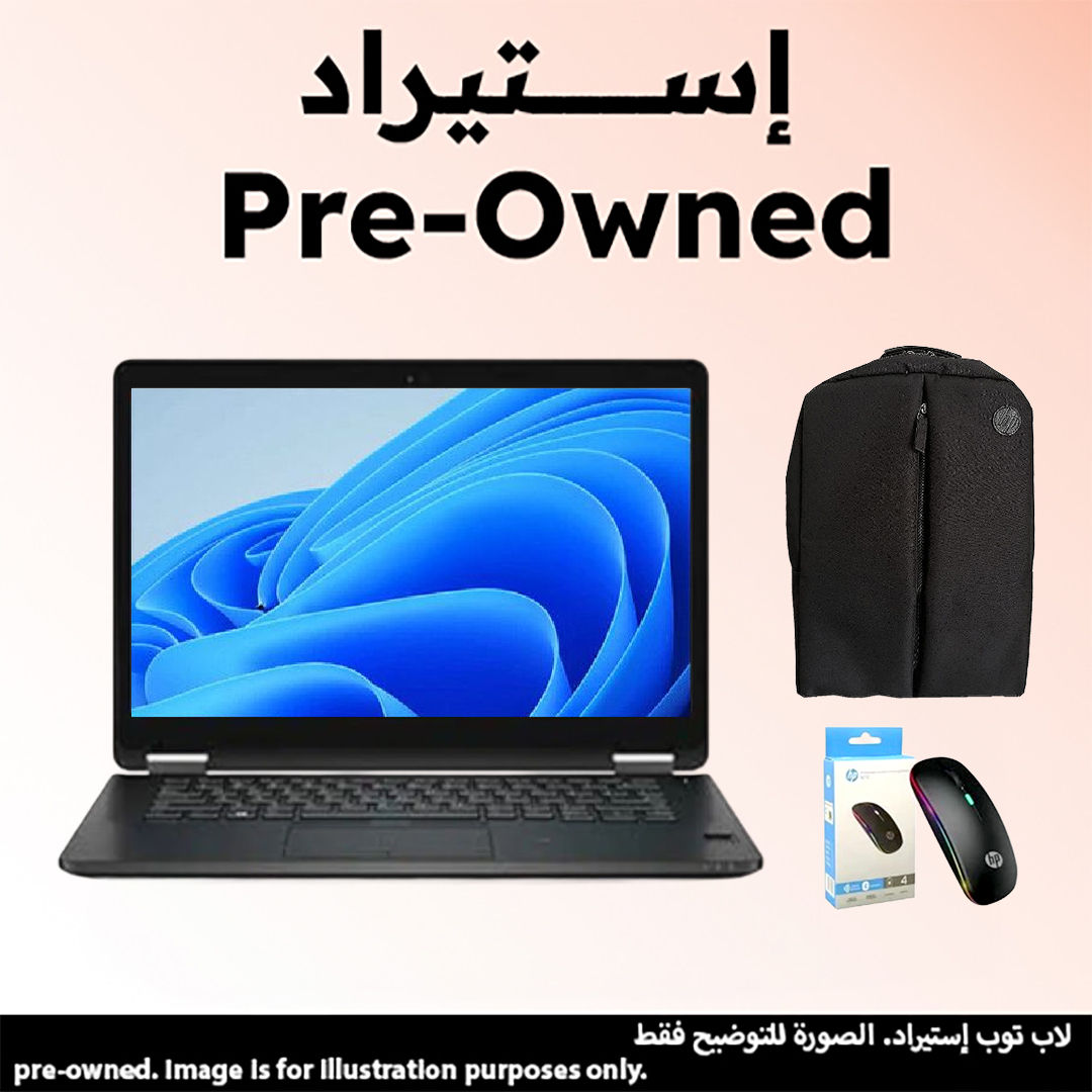 لاب توب استيراد ديل لاتيتيود - 5470 ، معالج انتل كور i5-6200U ، هارد 256 جيجا بايت SSD ، رام 8 جيجا بايت ، كارت شاشة انتل HD جرافيكس
