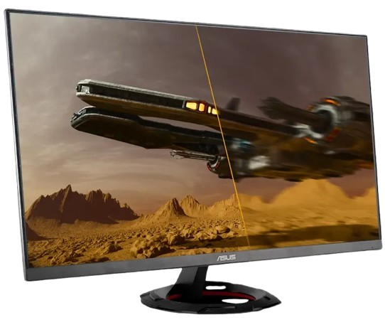 شاشة جيمنج مسطحة اسوس تاف VG279Q5R ، مقاس 27 بوصة ، دقة FHD ، معدل تحديث 200 هرتز ، معدل استجابة 1 مللي ثانية ، اسود