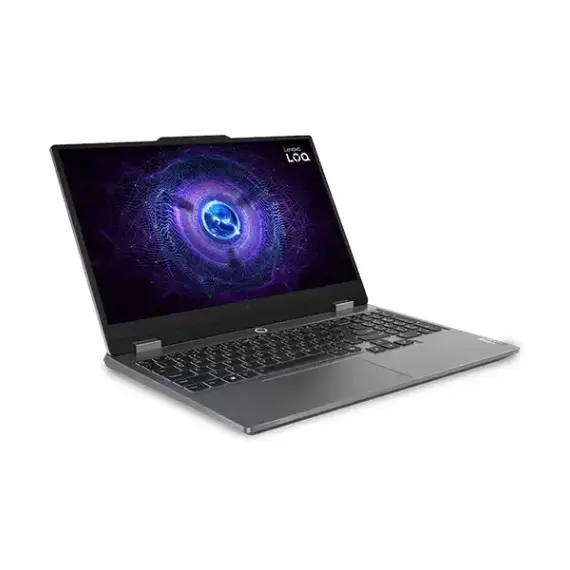 لاب توب لينوفو LOQ 15IRX9 - 83DV00YQAX ، معالج انتل كور i7-13650HX 15.6 بوصة ، هارد 512 جيجا بايت ، رام 24 جيجا بايت ، كارت شاشة انفيديا جي فورس RTX 4060 ،فري دوس - رمادي لونا