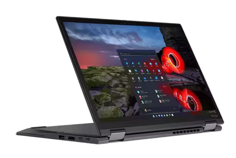 لاب توب استيراد 2 في 1 لينوفو ثينك باد X13 يوجا ، معالج انتل كور i7-1265U ، هارد 256 جيجا بايت SSD ، رام 32 جيجا بايت ، كارت شاشة انتل ايريس XE جرافيكس