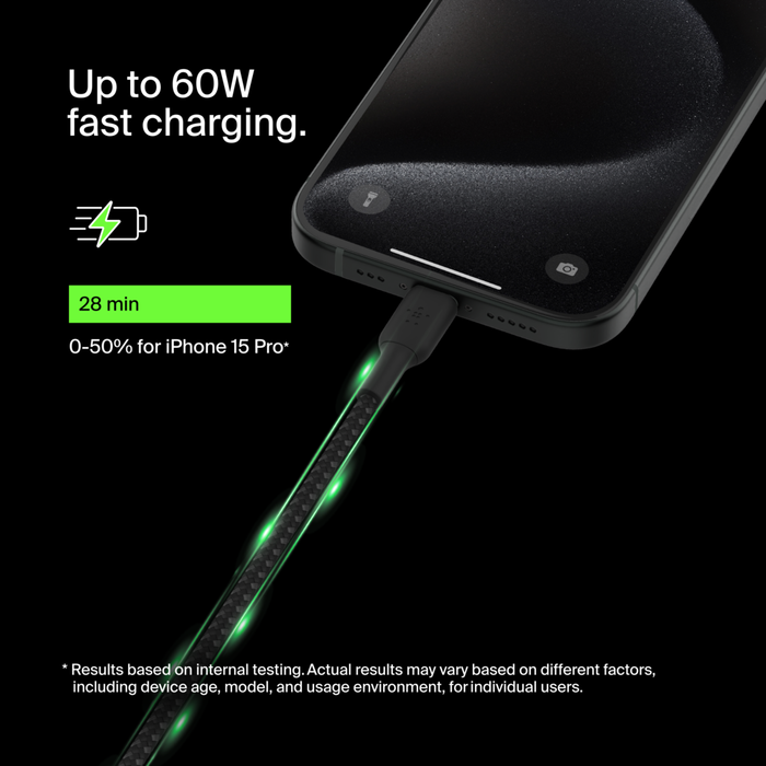 Belkin BoostCharge Type C Charging Cable 1 Meter Black