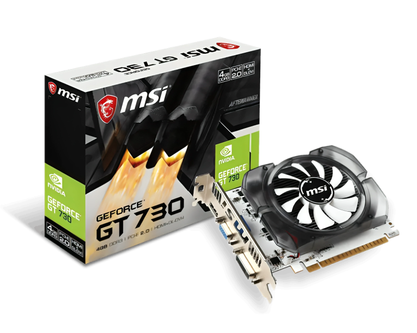 كارت شاشة انفيديا ام اس اي جي فورس جي تي 730 - N730-4GD3V2